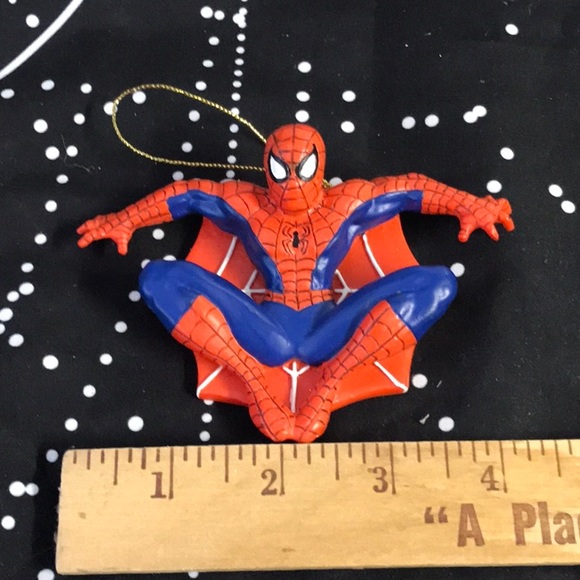 Vintage 2003 Marvel Spider-Man ornament & new roll of Gift Wrapping Paper - Picture 10 of 10